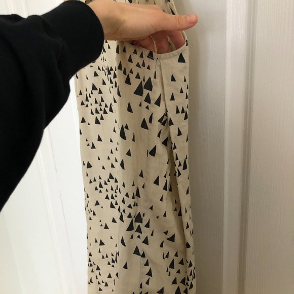 MOCIUN Linen Dress Hand-printed - Picture 5 of 6